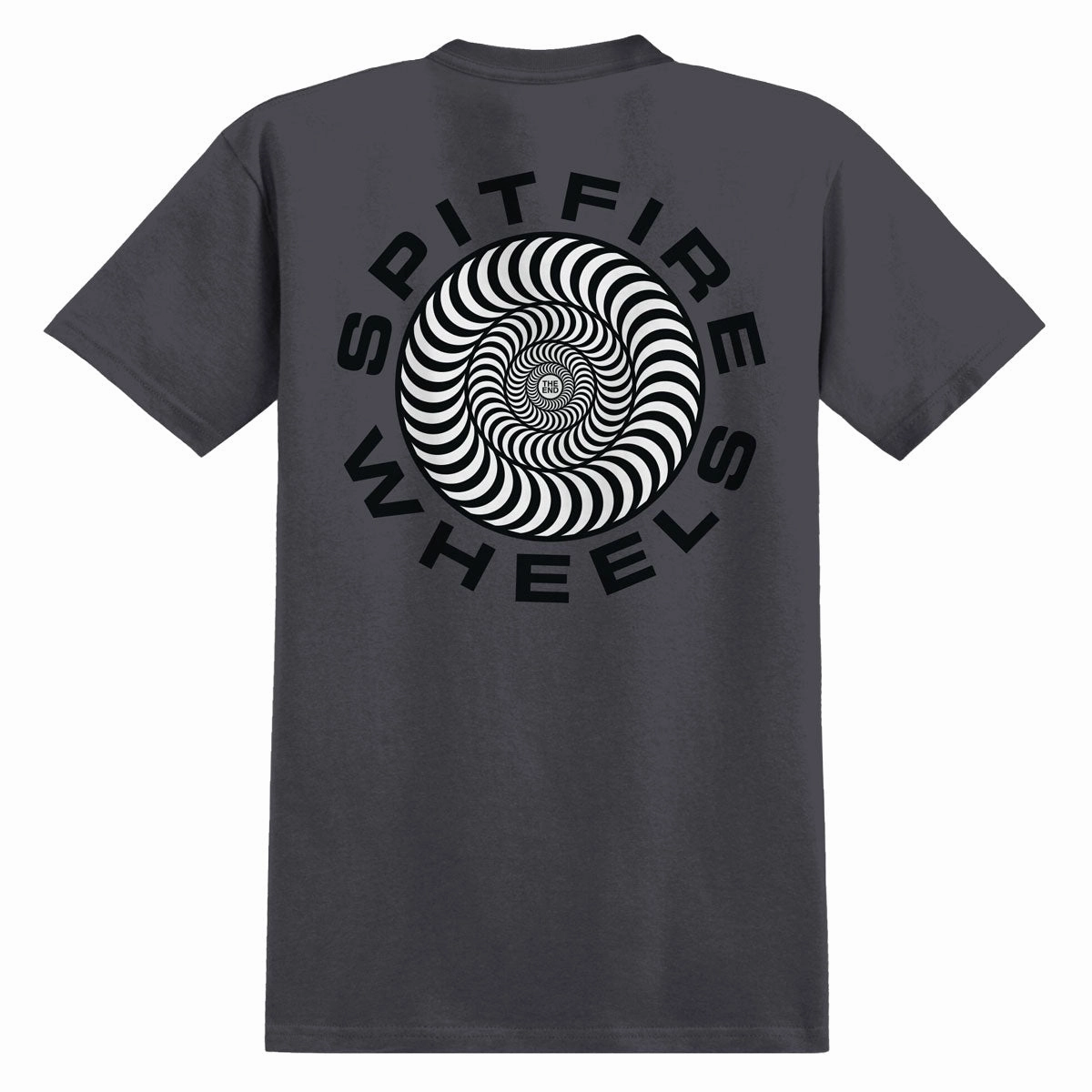 Fashionable Wear Spitfire Classic '87 Swirl Fill T-Shirt - Charcoal/Black/White