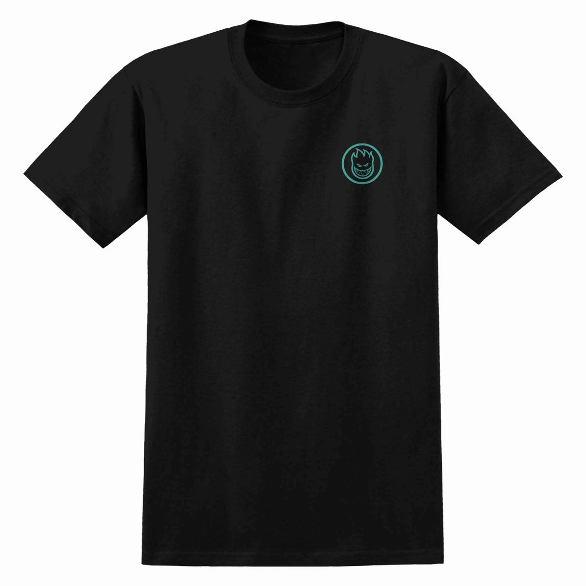 EcoFriendlyDyes Breathable Cotton Fabric Spitfire Radioactive Classic Swirl T-Shirt - Black