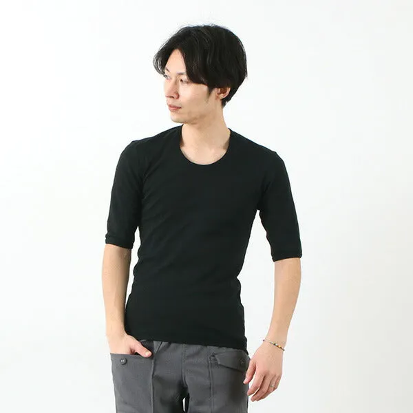 Teenager coolness RE MADE IN TOKYO JAPAN / U-Neck Perfect Inner Half Sleeve T-shirt