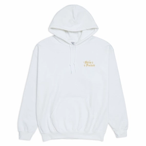 Designer Trash Mini Fucked Hoodie - White Elk like