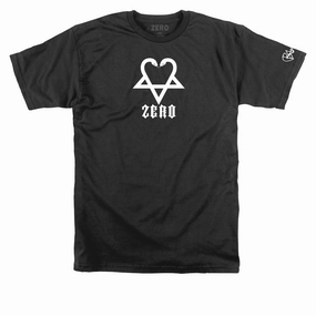 Zero x Bam American Zero T-Shirt - Black Bohemian Anti Pill Surface