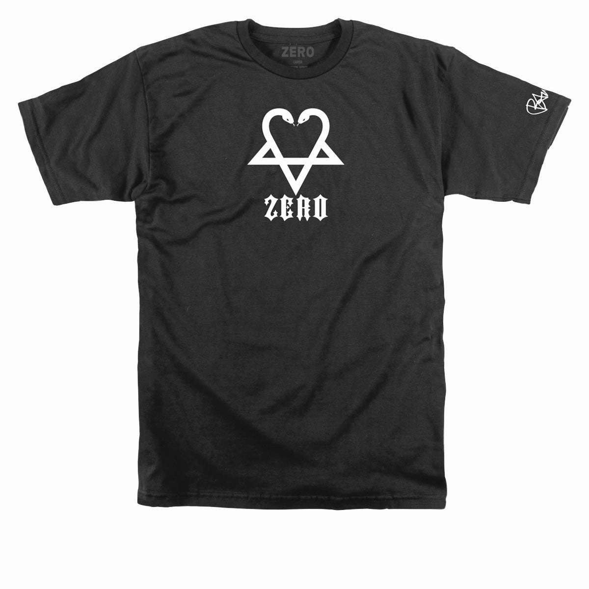 Zero x Bam American Zero T-Shirt - Black Bohemian Anti Pill Surface