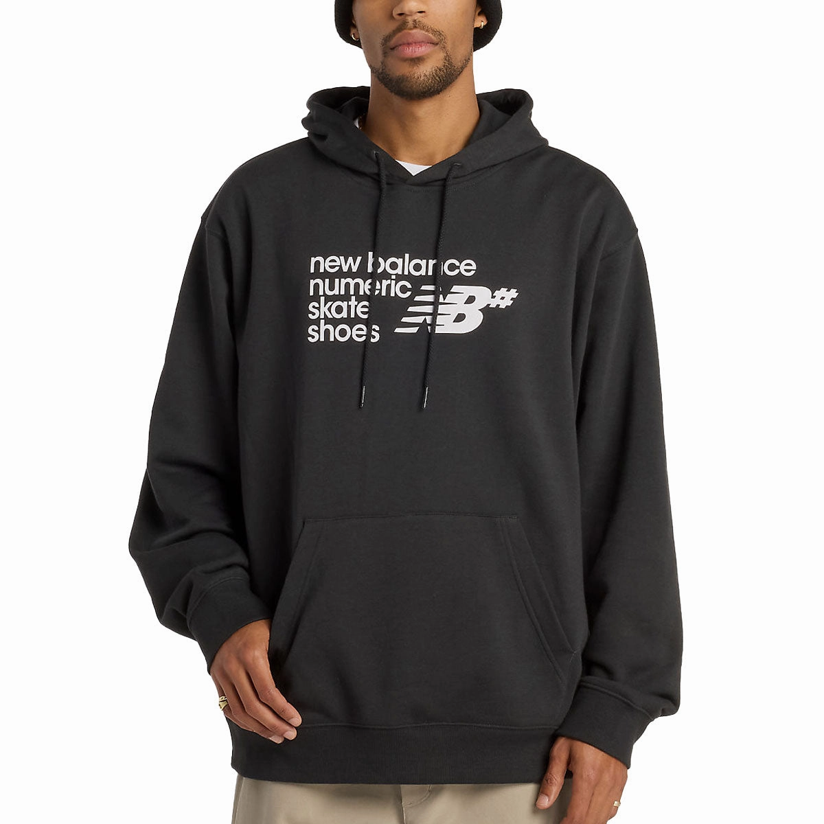 New Balance Numeric Logo Hoodie - Black LGBTQ  fashion