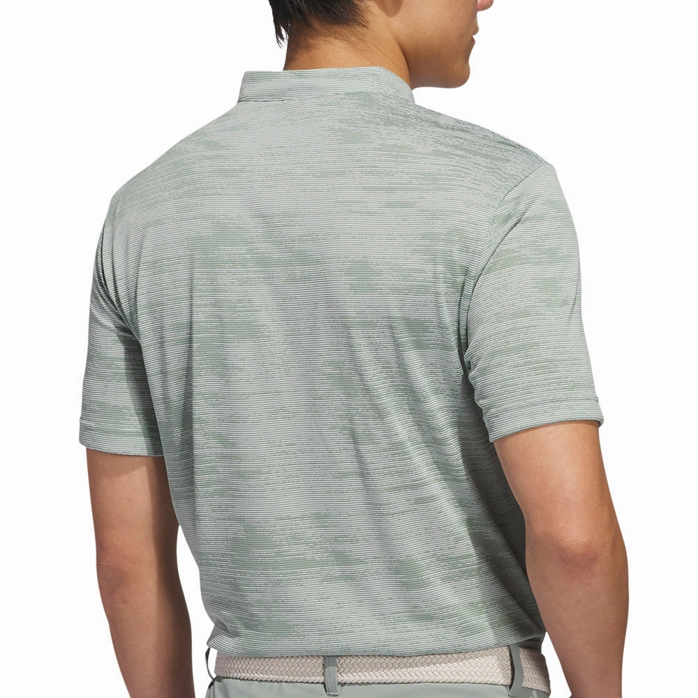 High-Quality Fabric Quality Comfort adidas Ultimate365 Sport Collar Polo Shirt - Silver Green