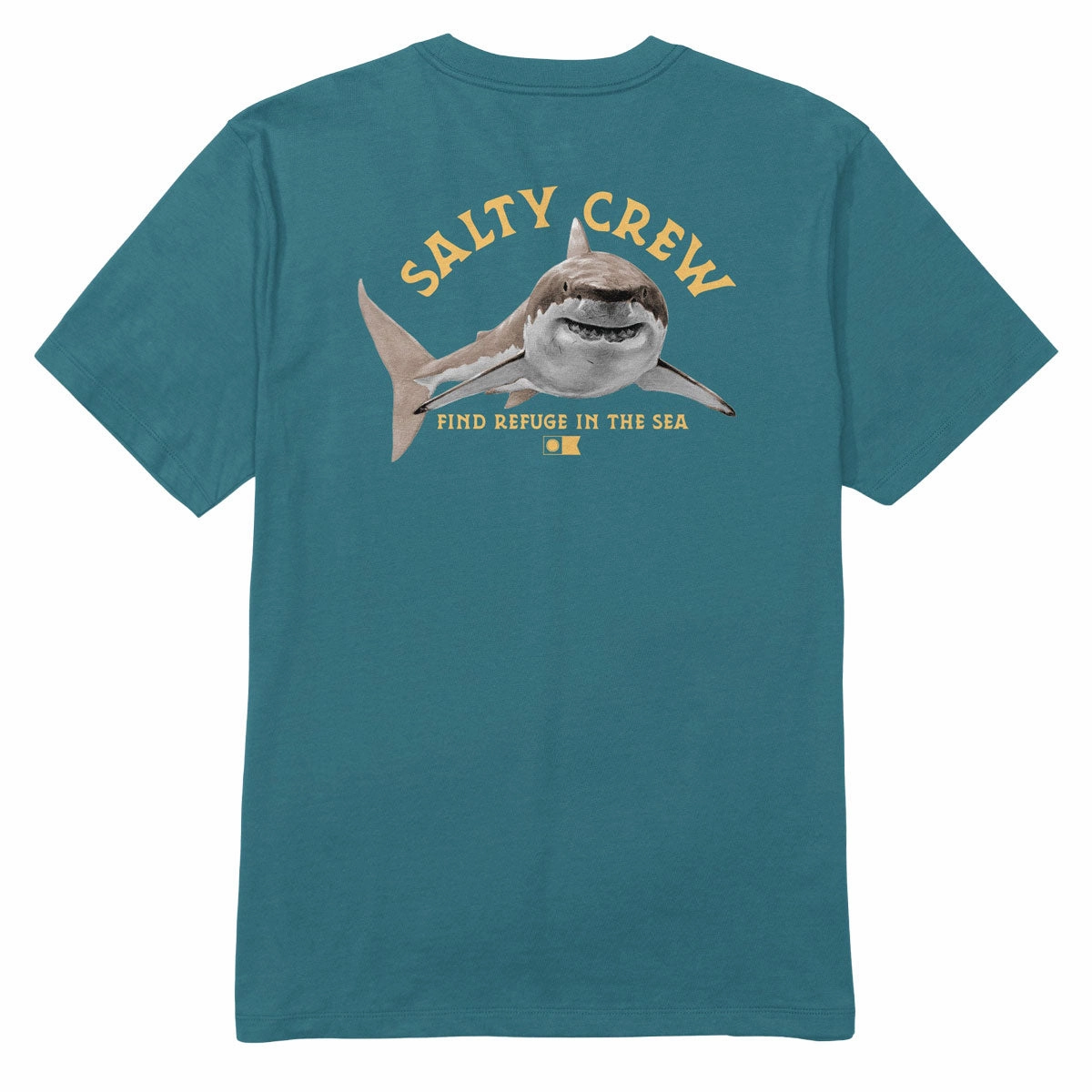 All-day Comfort Salty Crew Lurking T-Shirt - Hydro