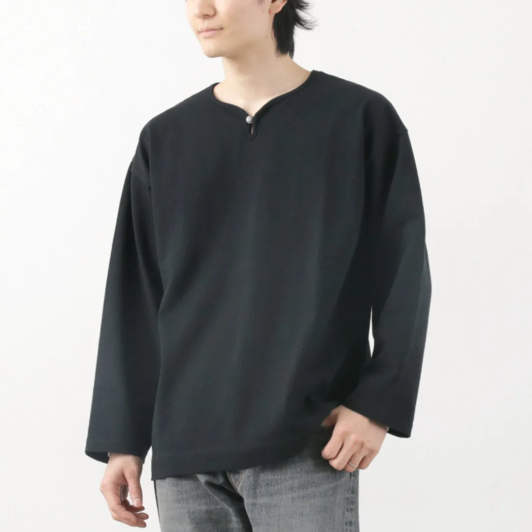 Outdoor Sports BARNS / Big Cozun knitiing Concho Long Sleeve T-Shirt