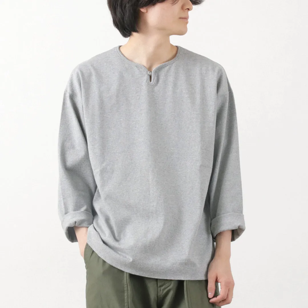 Versatile Wardrobe Piece BARNS / Big Cozun knitiing Concho Long Sleeve T-Shirt