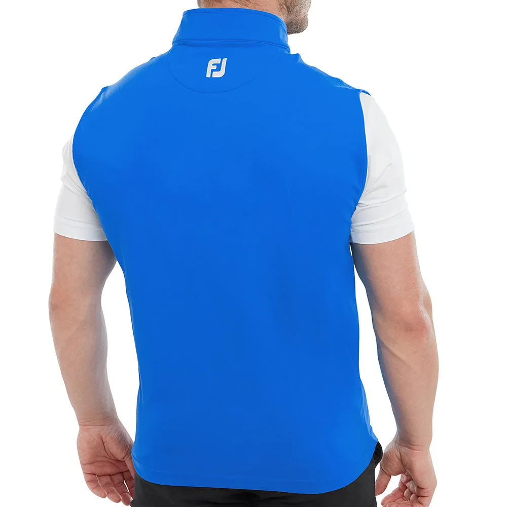 Odor Resistant Material FootJoy Full Zip Knit Vest - Cobalt