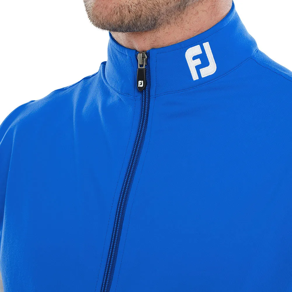 Foldable Construction FootJoy Full Zip Knit Vest - Cobalt