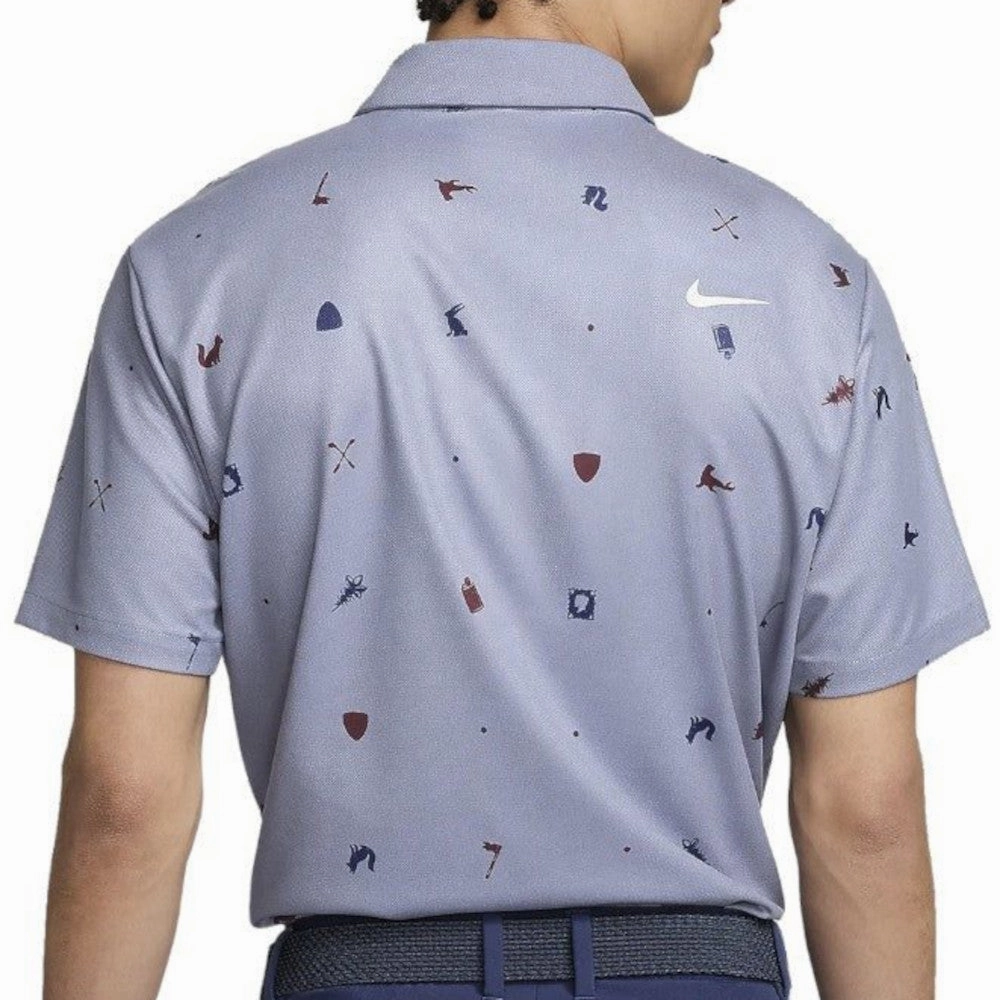 Nike Tour Dri-FIT Polo Shirt - Light Carbon/White Antibacterial Treatment