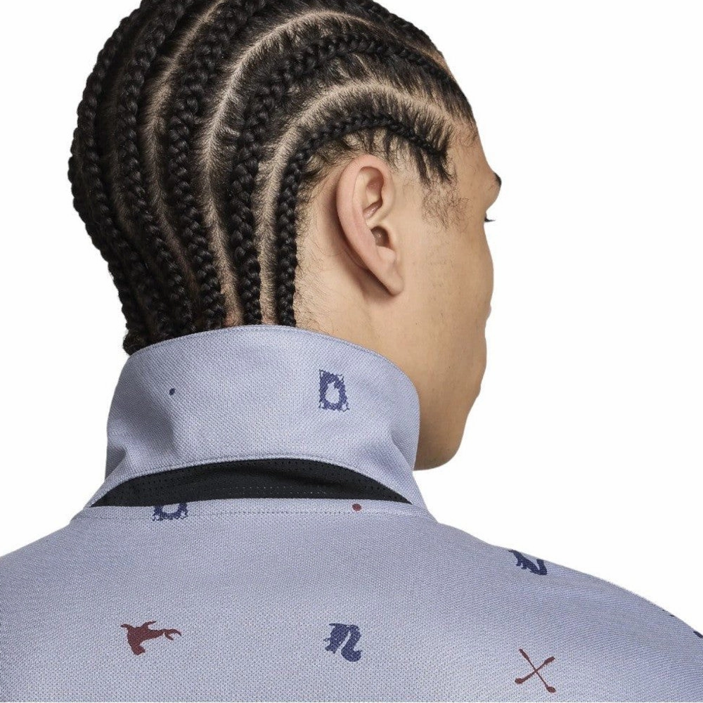 Nike Tour Dri-FIT Polo Shirt - Light Carbon/White funky