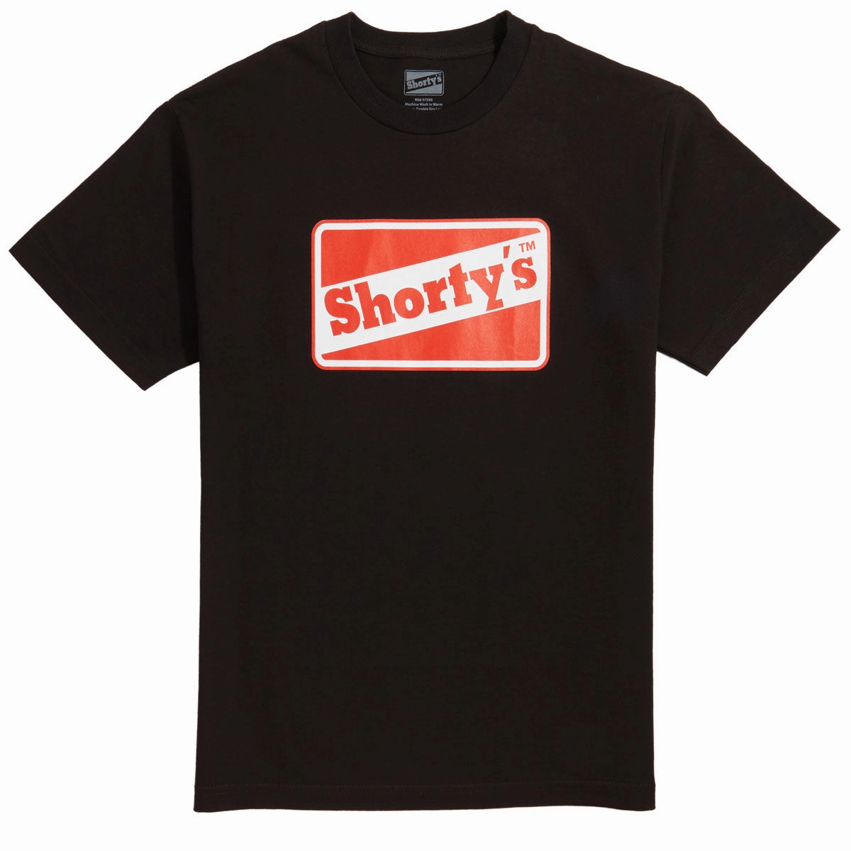 Cool and Comfortable slim fit Shorty's OG Logo T-Shirt - Black