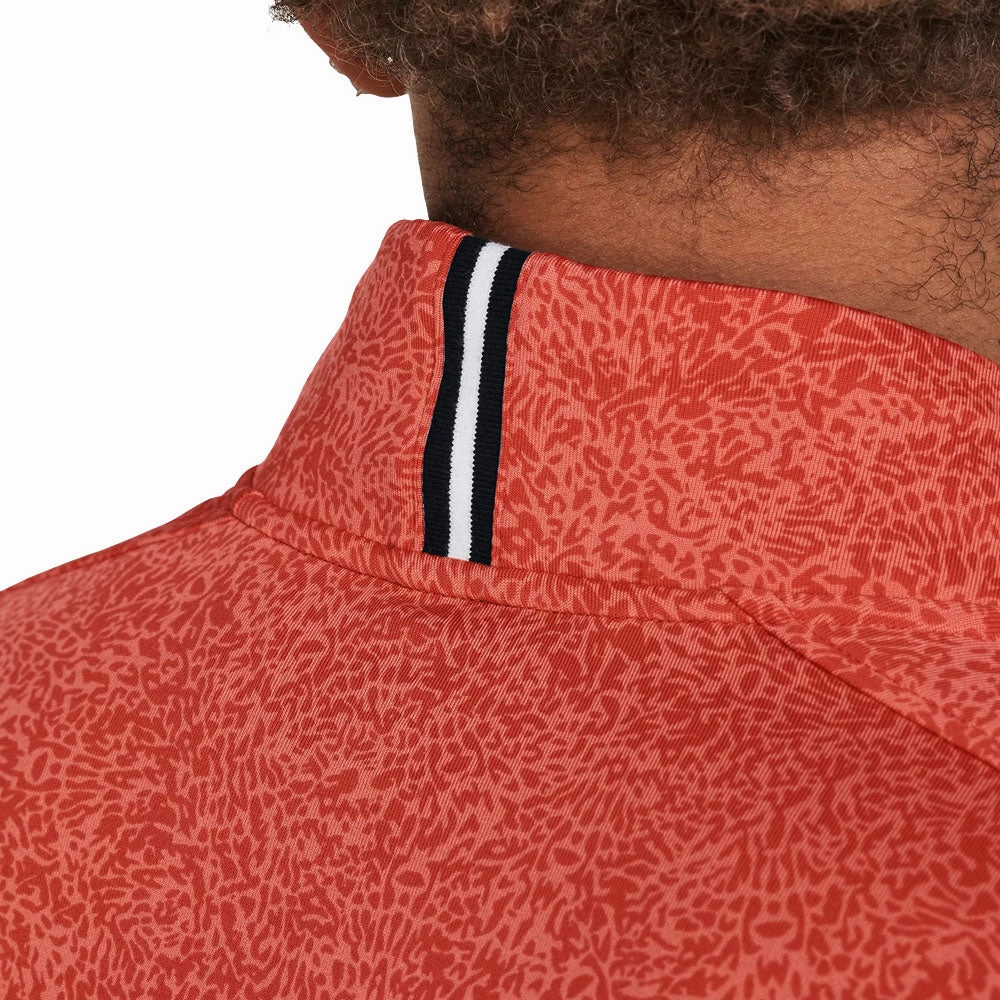 Under Armour Playoff Printed 1/4 Zip Pullover - Coho/Red Solstice/Black Versatile Top product solo self expression
