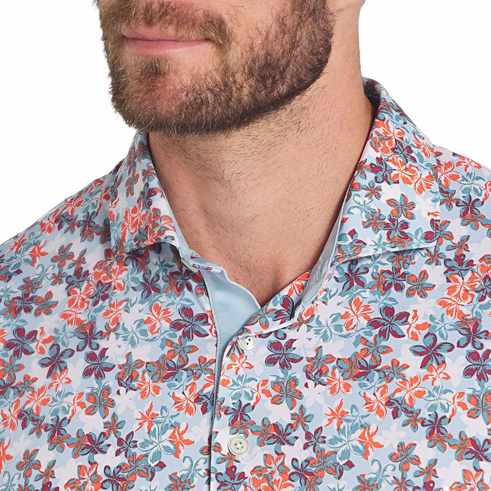 Puma MATTR Lillie Polo Shirt - Redmazing/Silver Sky Biodegradable Options