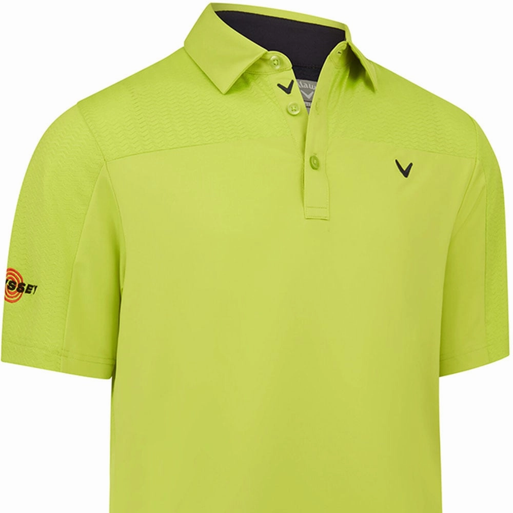 Informal charm Callaway Odyssey Ventilated Block Polo Shirt - Surreal Green