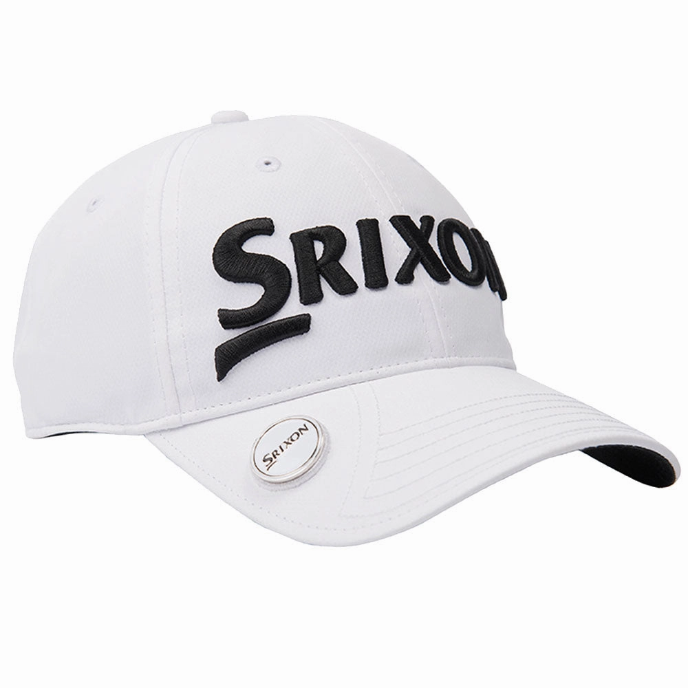 Pastel Shade Srixon Ball Marker Cap - White/Black