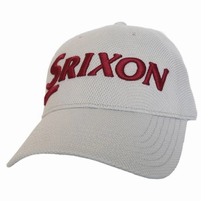 Smooth Fit Srixon One Touch Cap - Grey/Red