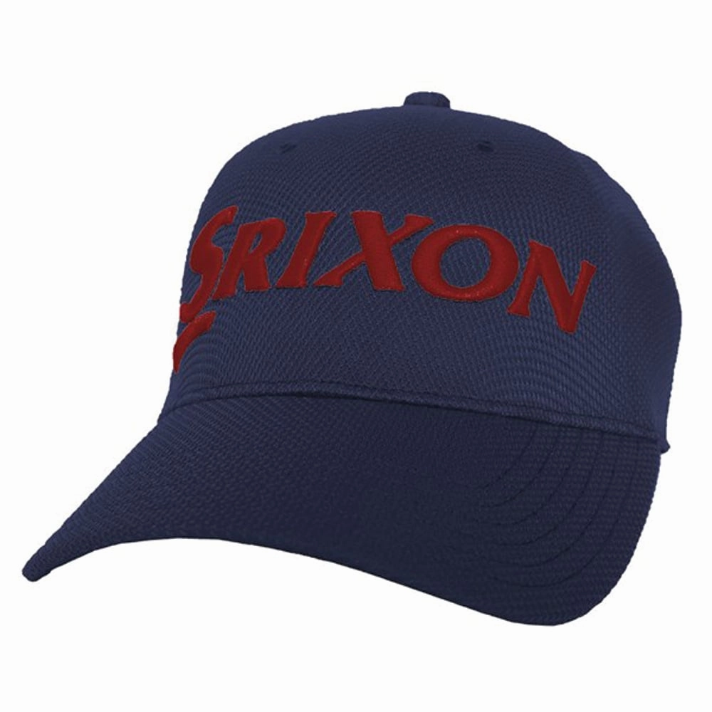 Warm Weather Accessory No Fuss Srixon One Touch Cap - Navy/Red