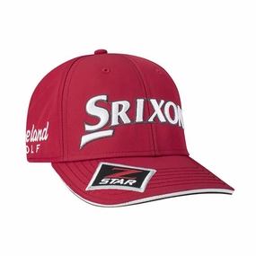 Srixon Tour Staff Cap - Red/White Vacation Snap Graduation wear