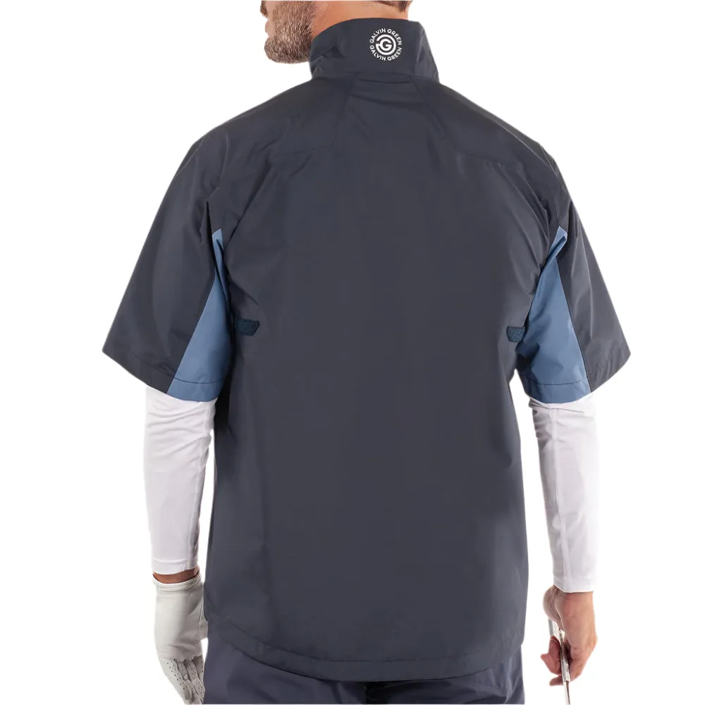 Durable Color Retention Chill Commute Fit Galvin Green Air Waterproof Jacket - Navy/Moonlight Blue