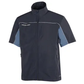Galvin Green Air Waterproof Jacket - Navy/Moonlight Blue Stain Resistant Material Stretch Weave Fabric