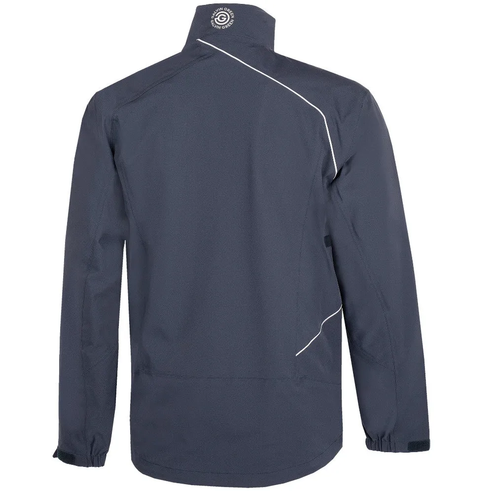 Galvin Green Ames Waterproof DRYVR Jacket - Navy/White NonBulkyLayering Abrasion Resistant Edges