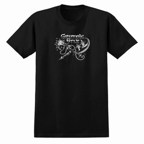 Anti-Hero Grimple Barbarians T-Shirt - Black Customizable Classic Color