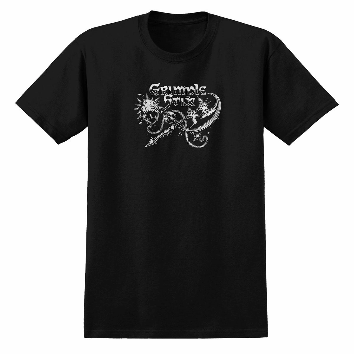 Anti-Hero Grimple Barbarians T-Shirt - Black Customizable Classic Color