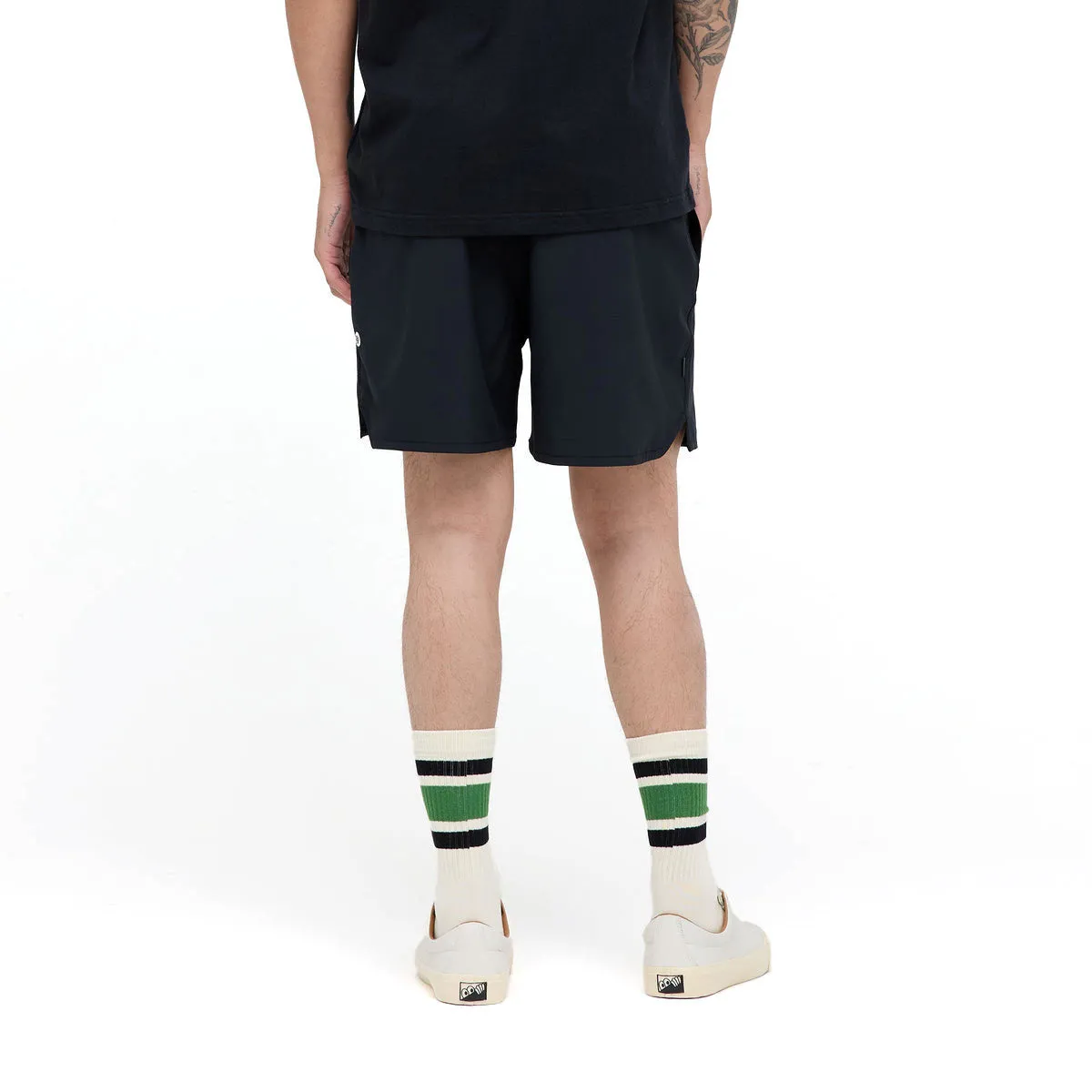Stance Complex 5in Hybrid Shorts - Black Daywear night out outfit