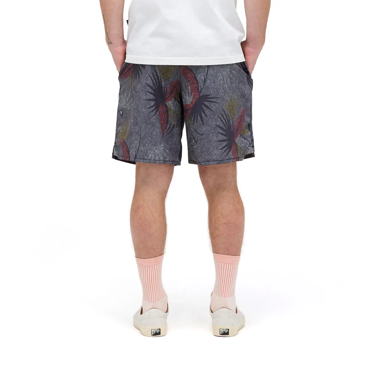 Stance Complex 7in Hybrid Shorts - Black Fade cool tones