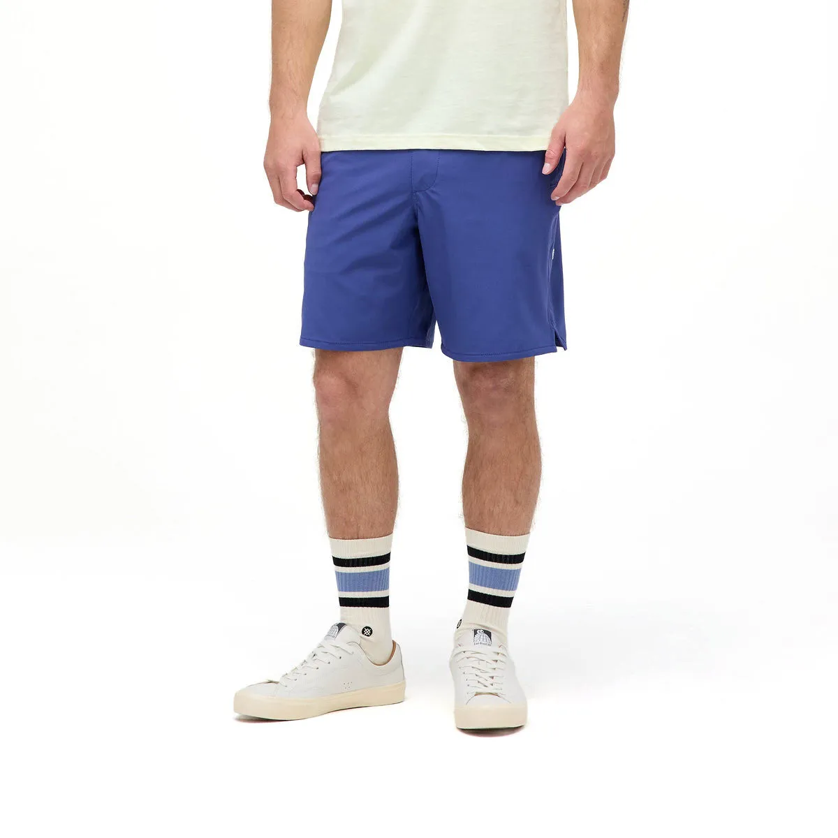 Stance Complex 7in Hybrid Shorts - Indigo Non Slip Waist Grip Stylish Cut