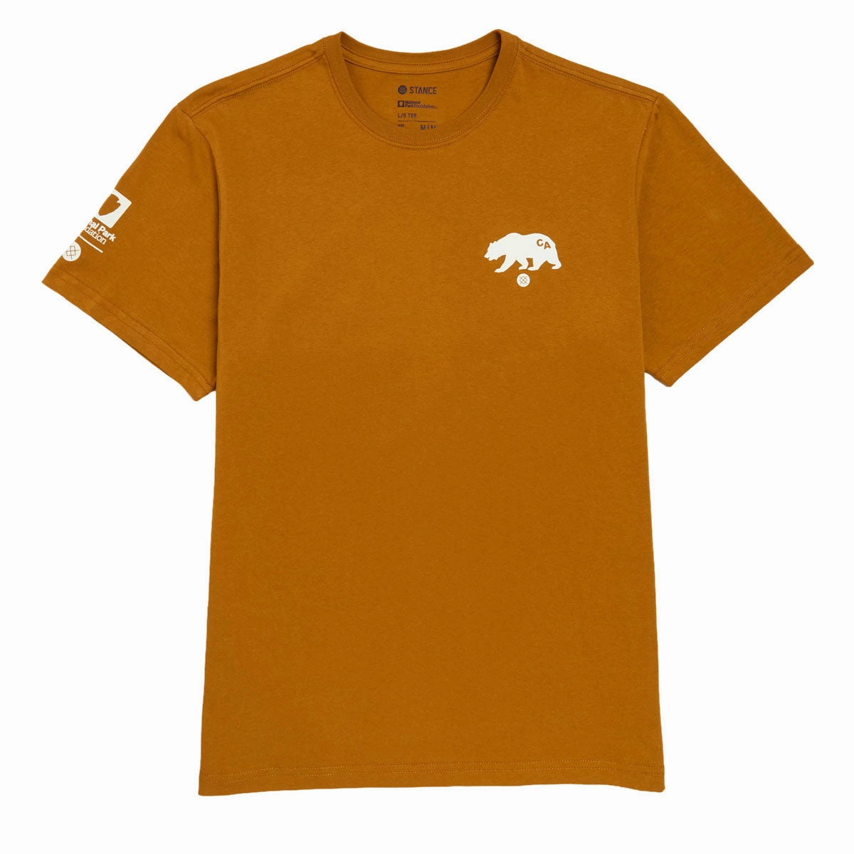 MoistureControlFibers Stance National Park Yosemite T-Shirt - Spice