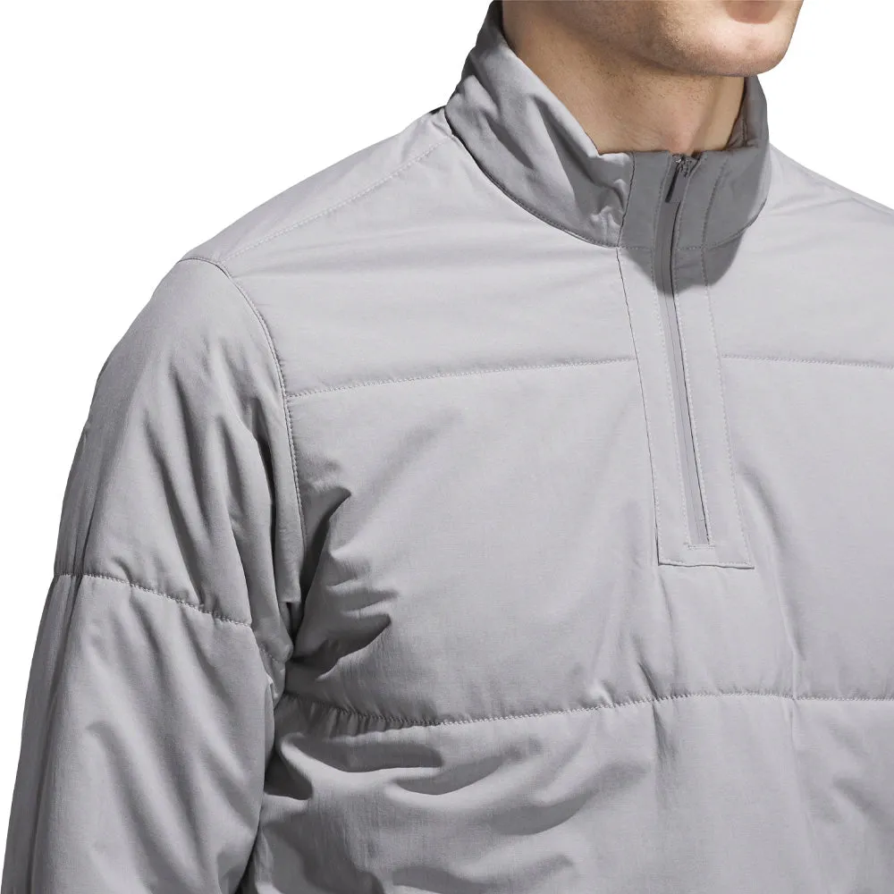 Velcro Fasten adidas Ultimate365 Arctic 1/4 Zip Jacket - Grey Three