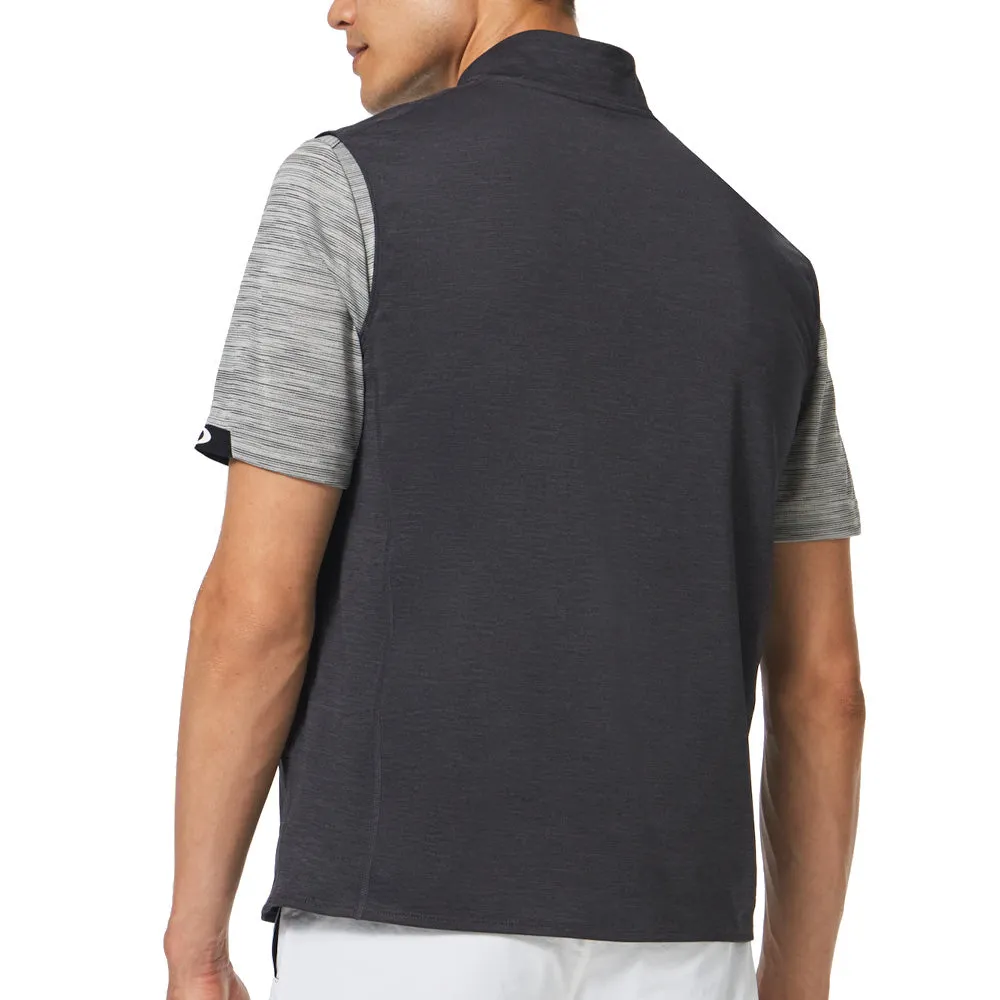 Reinforced Zippers Oakley Gravity Range Vest - Blackout Heather
