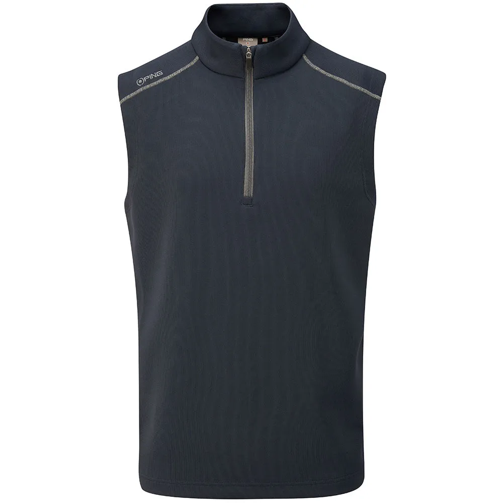 Ping Ramsey 1/2 Zip Gilet - Navy suitable for indoor relaxation