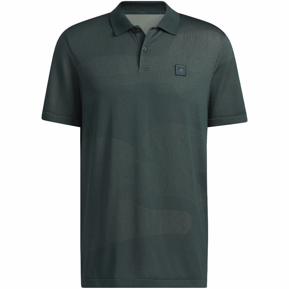 adidas Go-To Seamless Polo Shirt - Shadow Green graduation AntiBacterialTreatment