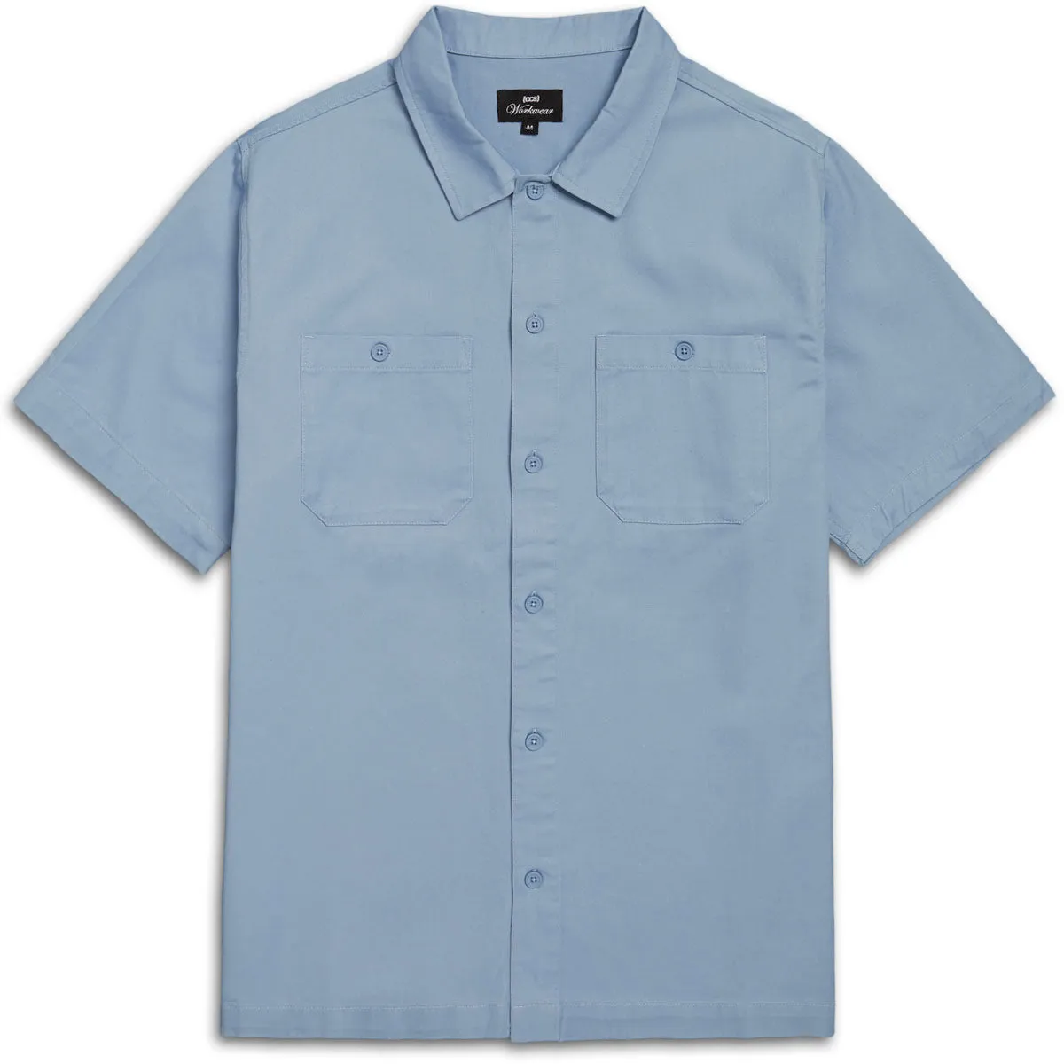 CCS Heavy Cotton Work Shirt - Light Blue Hypoallergenic Lining Classic Appeal
