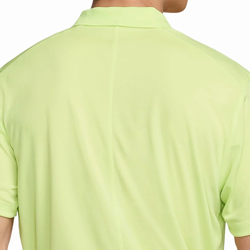 Nike Dri-FIT Victory Solid Polo Shirt - Light Lemon Twist/Black Stylish and Easygoing Trendy Comfort Wear