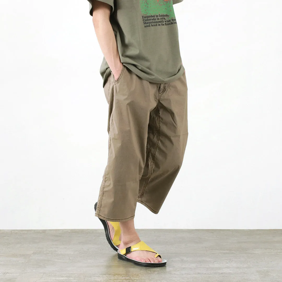 STONEMASTER / Nylon/Cotton Hybrid Climbing Cropped Pants Reinforced Stress Points