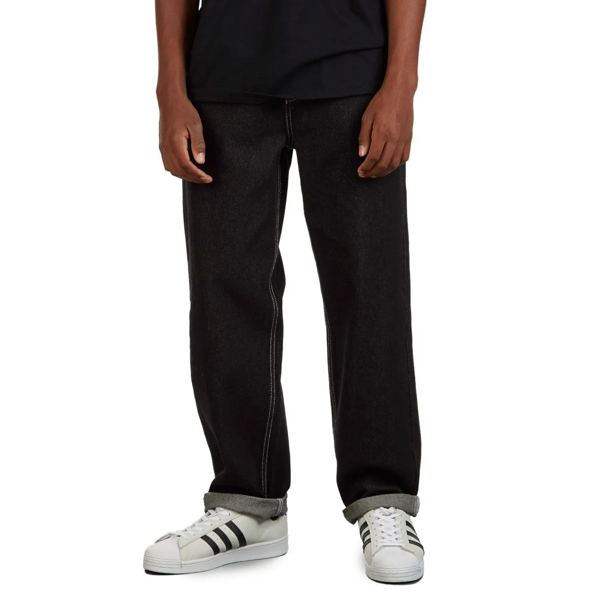 CCS Original Relaxed Denim Jeans - Overdyed Black Multi Pocket System