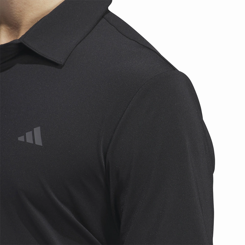 SlimFitDesign Breathable Look adidas Ultimate365 Solid Polo Shirt - Black