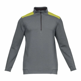 suitable for workouts Under Armour Storm Playoff Sweater - Grey/Yellow