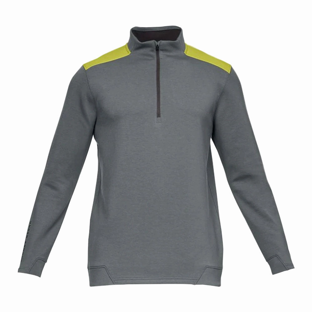 suitable for workouts Under Armour Storm Playoff Sweater - Grey/Yellow