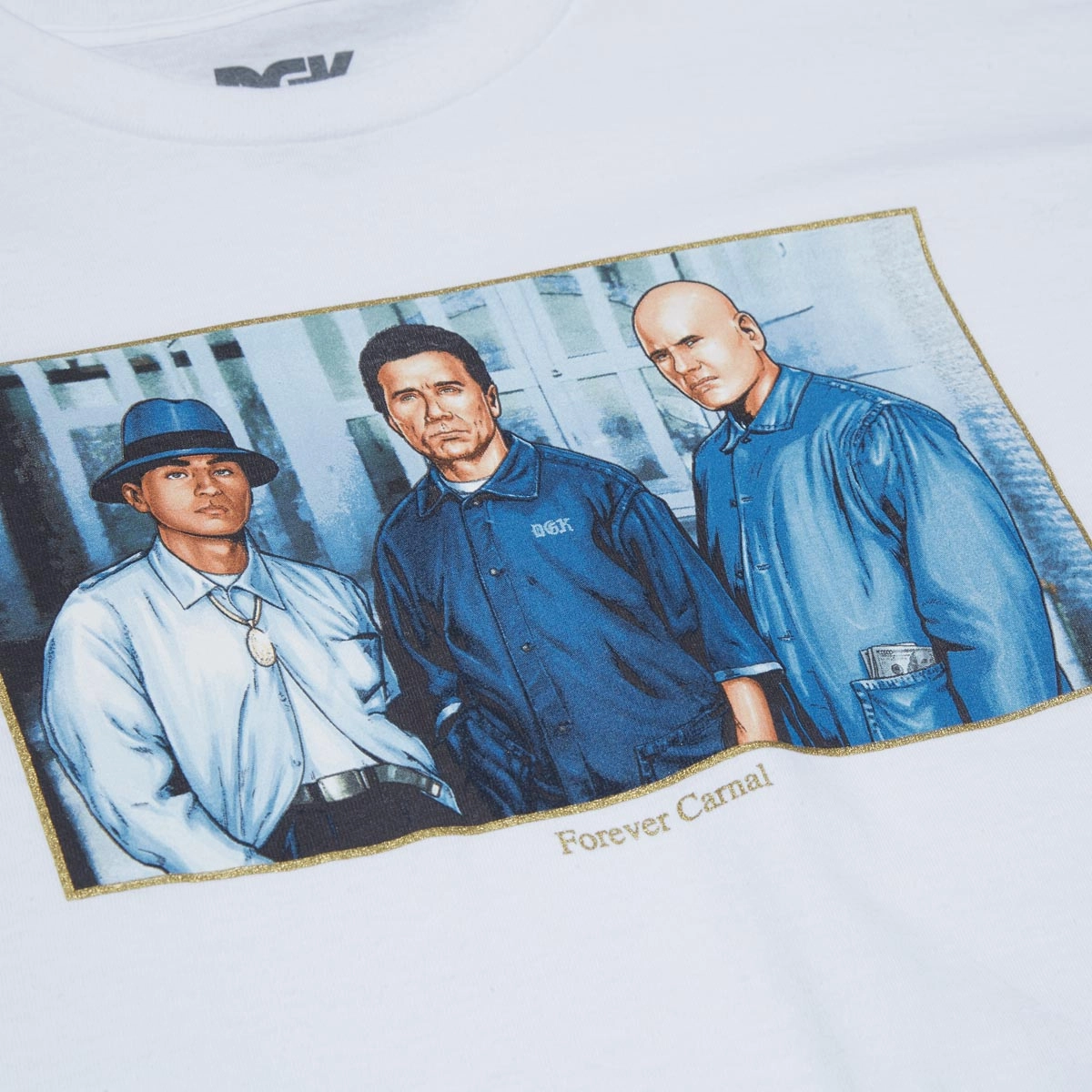 DGK Carnal T-Shirt - White Light Style Trend Casual Essentials