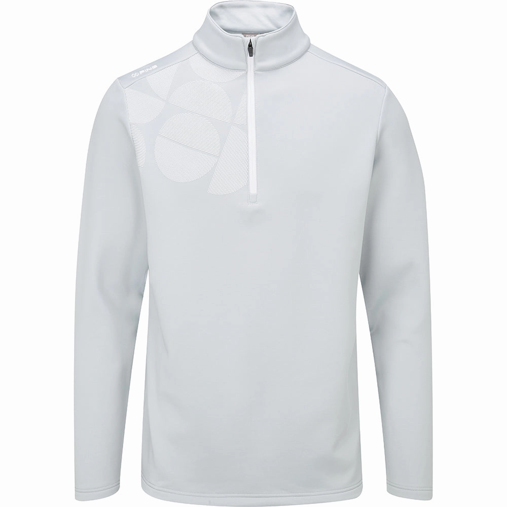 Ping Elevation 1/4 Zip SensorWarm Pullover - Pearl Grey Core Layer