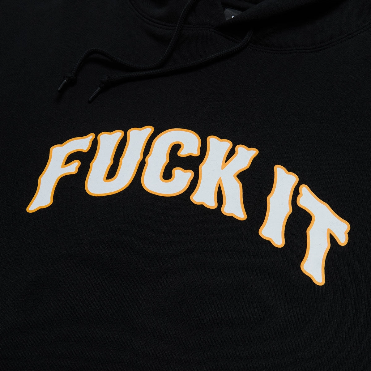 HUF Balboa Hoodie - Black microfiber Flatlock Seams