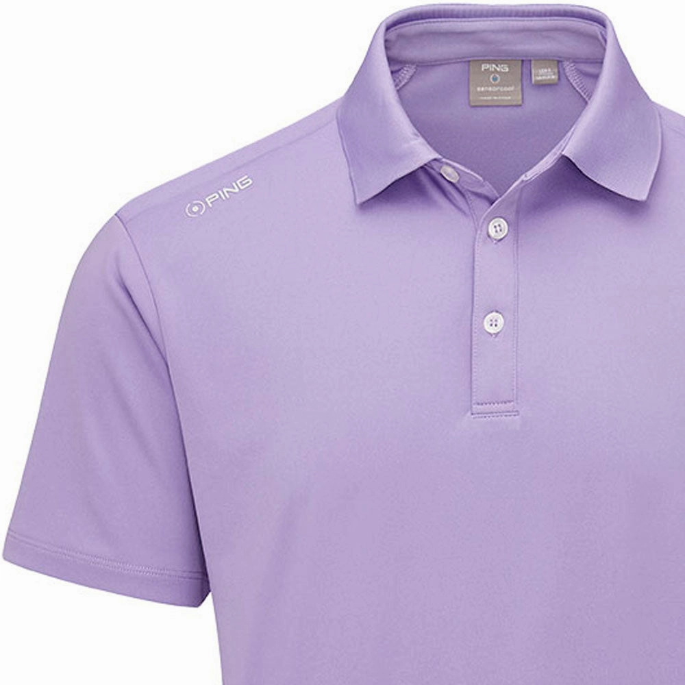 Easy Fit Ping Lindum SensorCool Polo Shirt - Violet