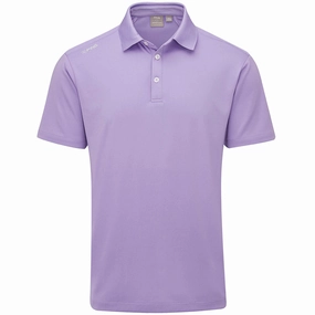 Lightweight Wear Ping Lindum SensorCool Polo Shirt - Violet