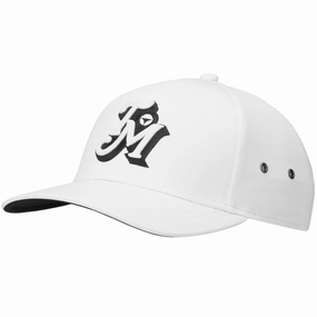 Relaxed Mood Sporty Vibe TaylorMade Metal Eyelet Cap - White