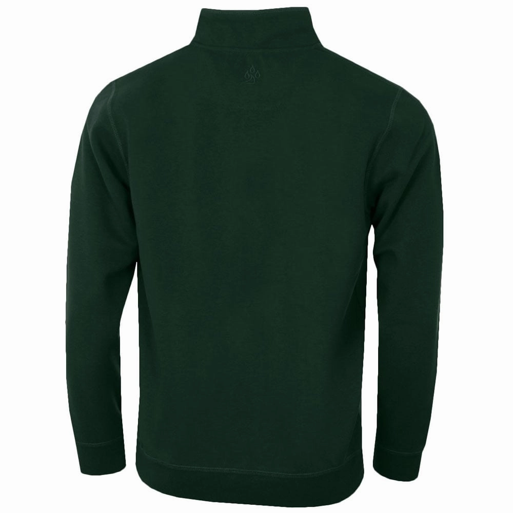Denim Tassel accents ProQuip Mistral 1/4 Zip Sweater - Green